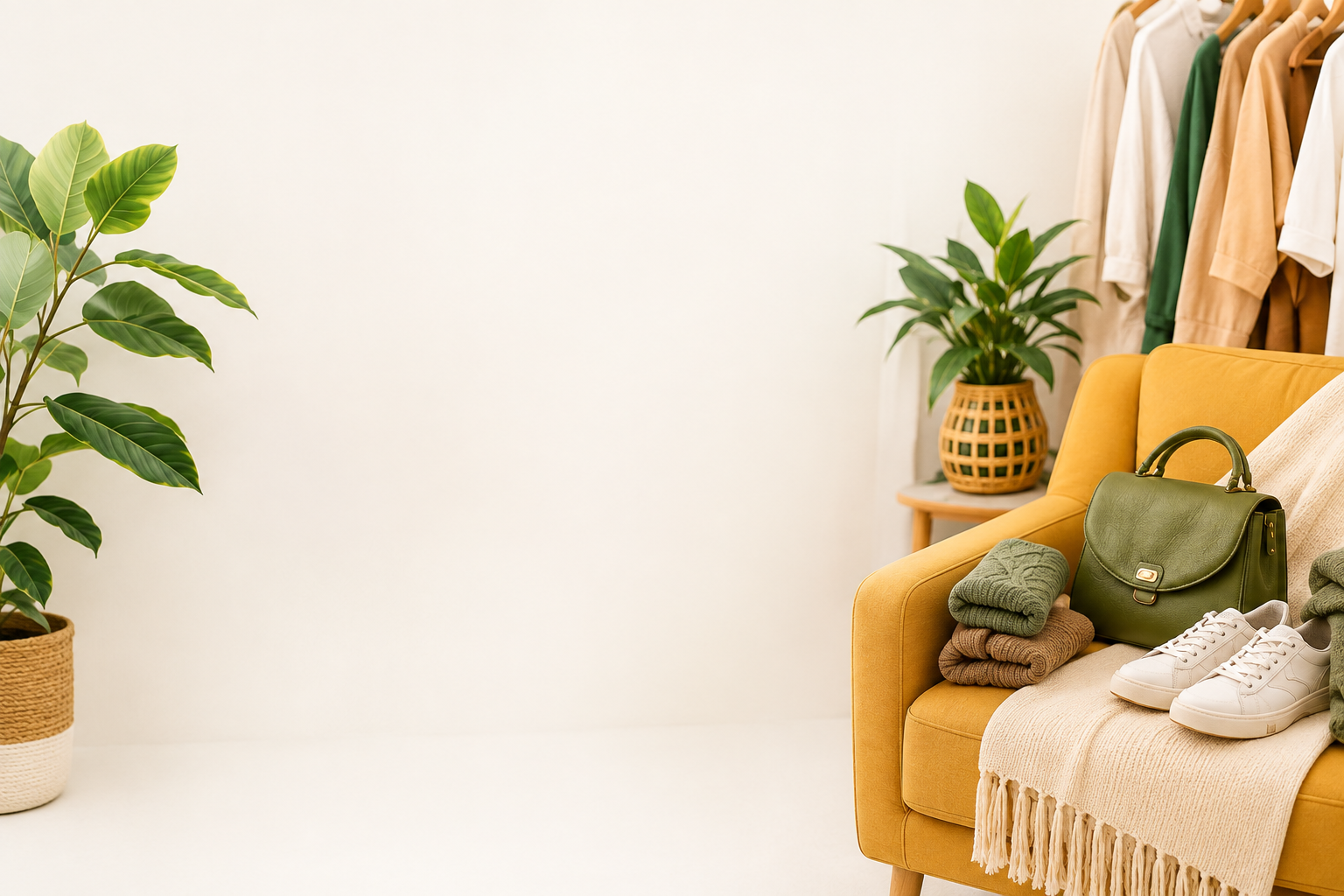 Pre-loved clothing and accessories ready for a new home
